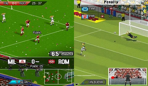 O jogo celular Real Football 2013 Java