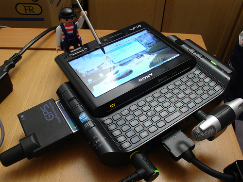 Sony Vaio UX, o sonho dos Geeks em 2007 (Foto: Reprodução/Flickr)