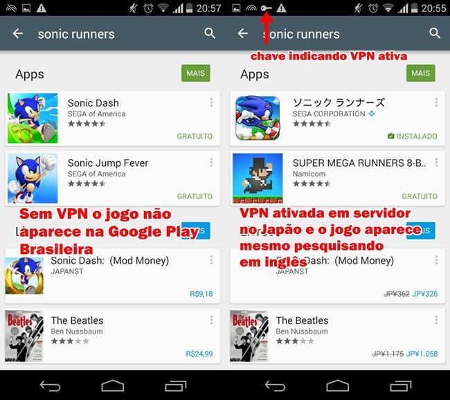 Como Baixar Jogos que Não Estão Disponíveis na Google Play do Brasil (Via  VPN) - Mobile Gamer