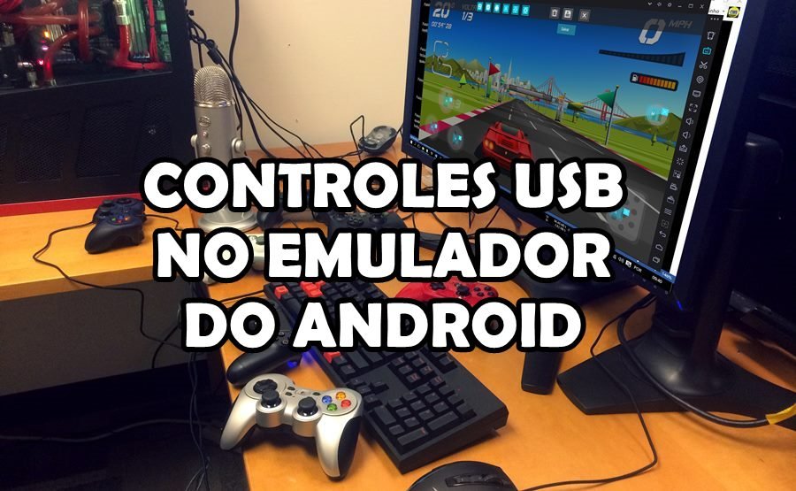 Como configurar o controle USB no Emulador Android Nox Player