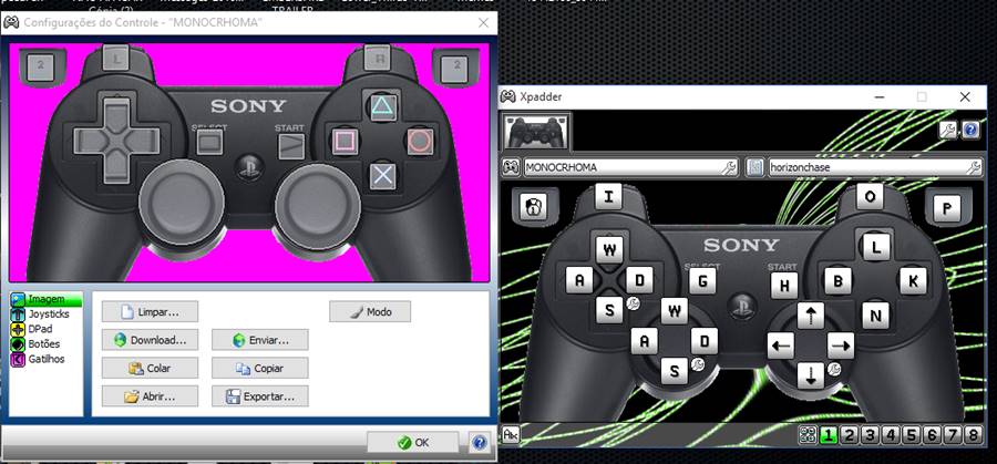 Xpadder deve ser executado no mesmo nível de usuário do Emulador Nox Player.