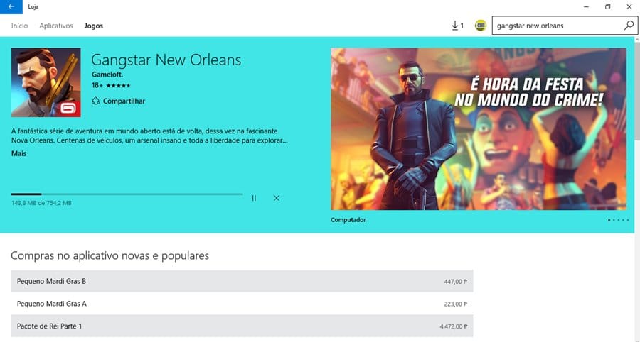 como-baixar-gangstar-new-orleans-pc-windows-10 Como baixar Gangstar New Orleans no PC com Windows 10