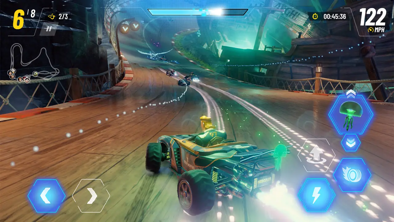 Do nada! A Gameloft lança Disney Speedstorm no Android e iOS.