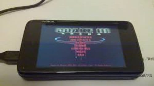 Quake-III-Arena-Nokia-N900-1 Quake III Arena no Nokia N900