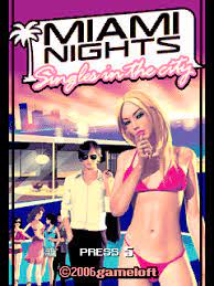 Miami-Nights-Singles-in-the-City Evolução: Jogos da Série Nights da Gameloft (Java)