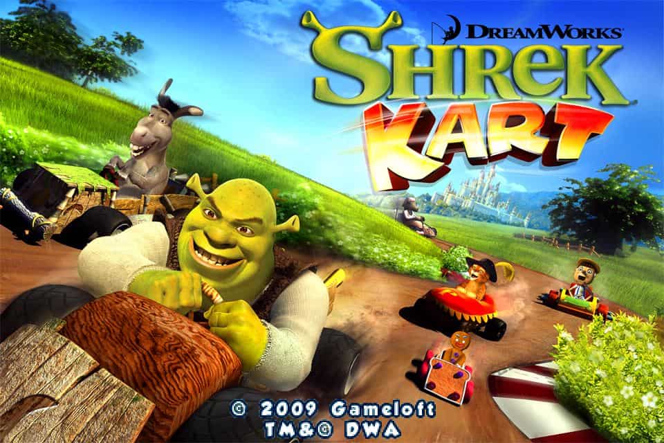 Shrek-Kart-1 Review: Shrek Kart (iPhone, Android)