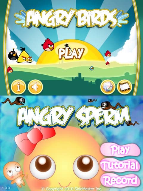 spermsvsbirds2 P*rra! F*deram Angry Birds (literalmente)