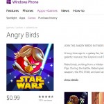 Angry Birds Space e Angry Birds Star Wars para Windows Phone 7 (Foto: Reprodução)
