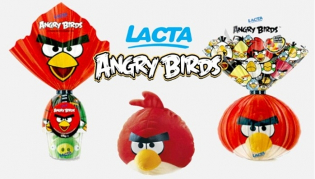 Ovos de Páscoa da Lacta trazem Angry Birds de brinde (Foto: canaltech.com.br)