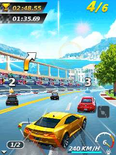 RACING IN CAR 2 - PRIMEIRGA GAMEPLAY, JOGO DE CORRIDA QUE É INFINITA