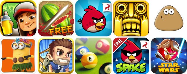 Site faz seleção dos apps e jogos mais populares do Android