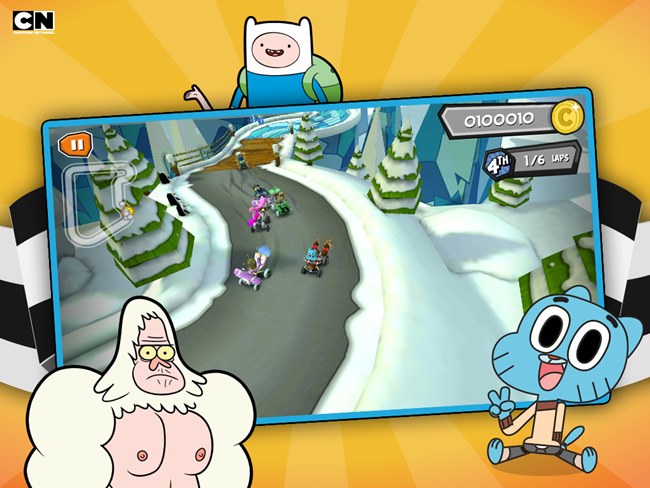 formula-cartoon-network-1 Formula Cartoon All-Stars para Android e iOS traz personagens de desenhos da Cartoon Network