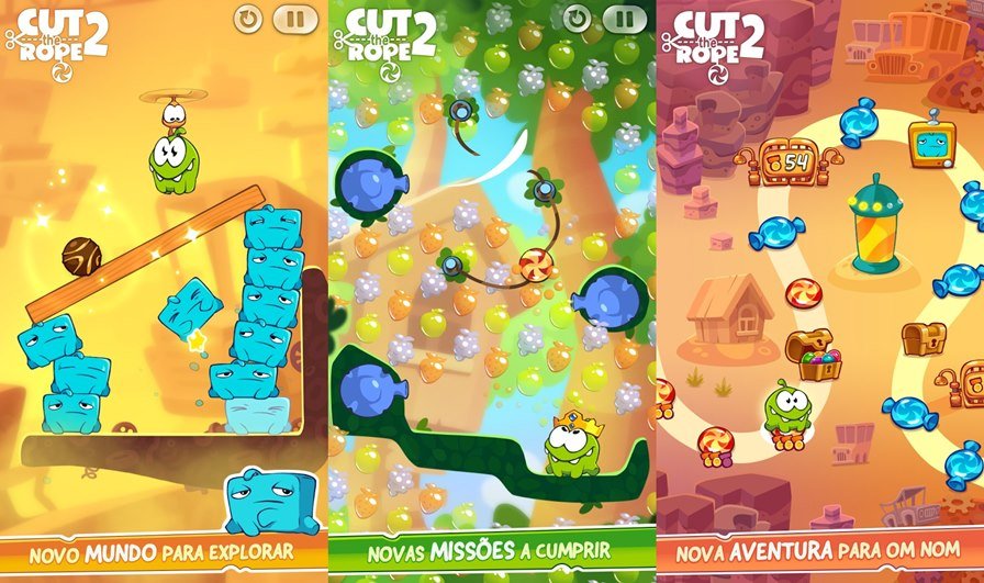 Cut the Rope 2 finalmente chega para Android 