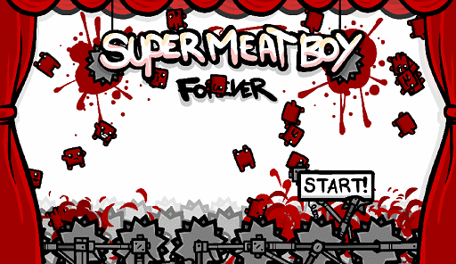 super-meat-boy-forever Criadores de Super Meat Boy vão lançar continuação do jogo para Celular e Tablets