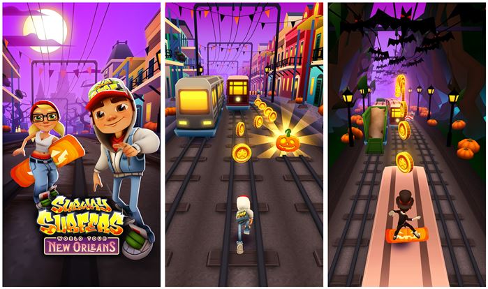 subway-surfers-android-ios 50 juegos de Android ligeros y sin conexión para pasar el tiempo