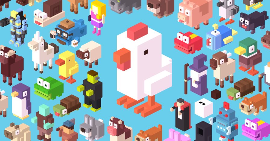 Crossy Road: Jogo da galinha chega ao Android - Mobile Gamer