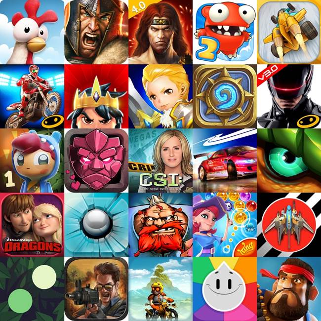 Lista de jogos para iPhone e iPad em 2012