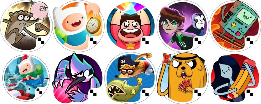 Apenas Top jogos da Cartoon Network