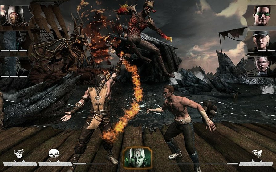 SAIU! NOVO MORTAL KOMBAT PARA CELULAR, GAMEPLAY NO ANDROID #games #ce