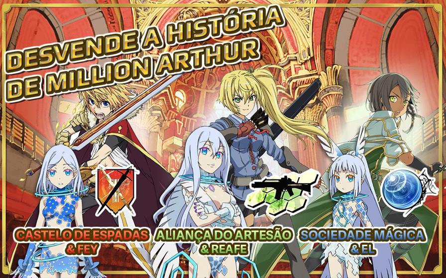 million-arthur-android-ios-1 Million Arthur: Square Enix e Gamevil se unem para trazer jogo de cartas com visual de anime