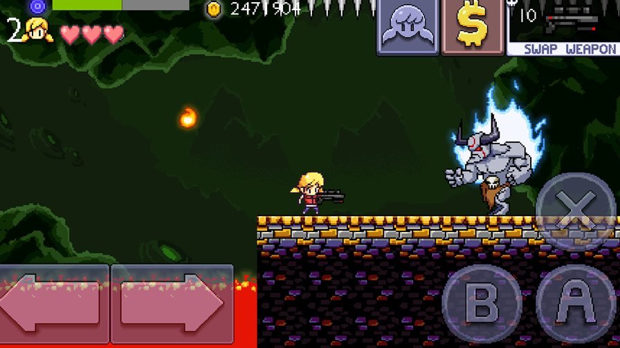 cally-caves-3-2 Jogo Grátis: Cally's Caves 3 é um game de plataforma com gráficos 16bits (Android e iOS)
