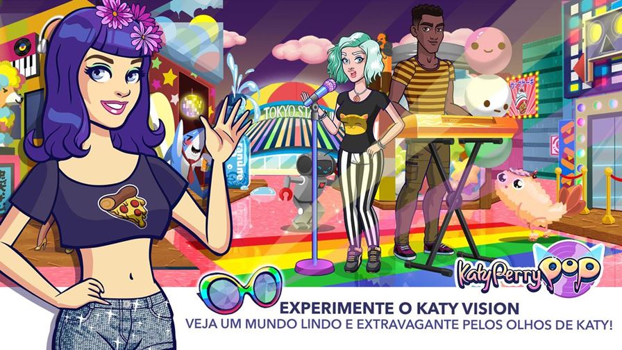 kate-perry-pop-android-ios Katy Perry Pop: game da cantora vai chegar em breve ao Android e iOS