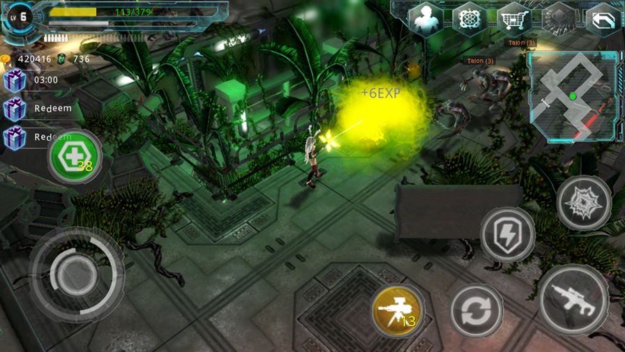 alien-zone-plus-android-ios 50 juegos de Android ligeros y sin conexión para pasar el tiempo