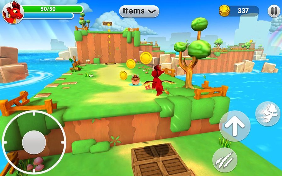 dragon-land-android Dragon Land é um jogo de plataforma em 3D para Android e iOS