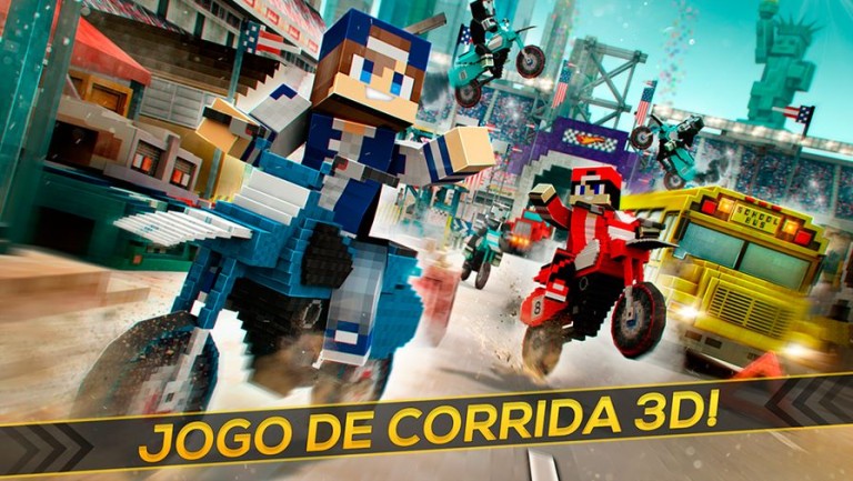 Dirtbike Survival Block Motos é um Subway Surfers com visual de ...