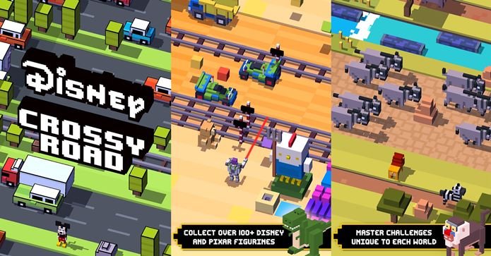 disney-crossy-road Melhores Jogos para Android da Semana #14 – 2016