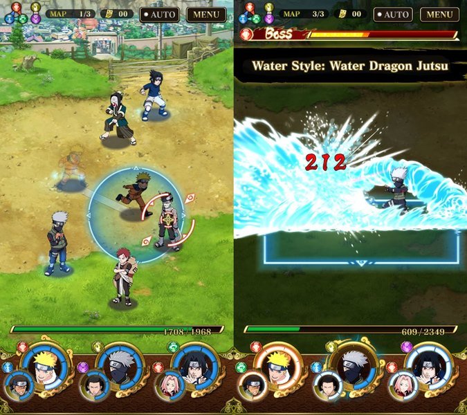 Os Melhores jogos de Naruto para android