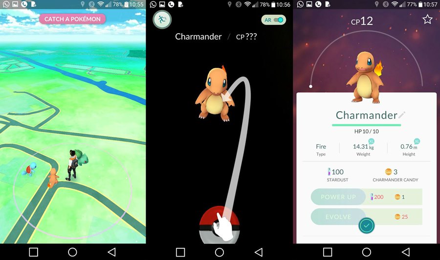 pokémon-go-lancamento-oficial-android-ios-4 Testamos Pokémon GO: saiba TUDO sobre o jogo para celular