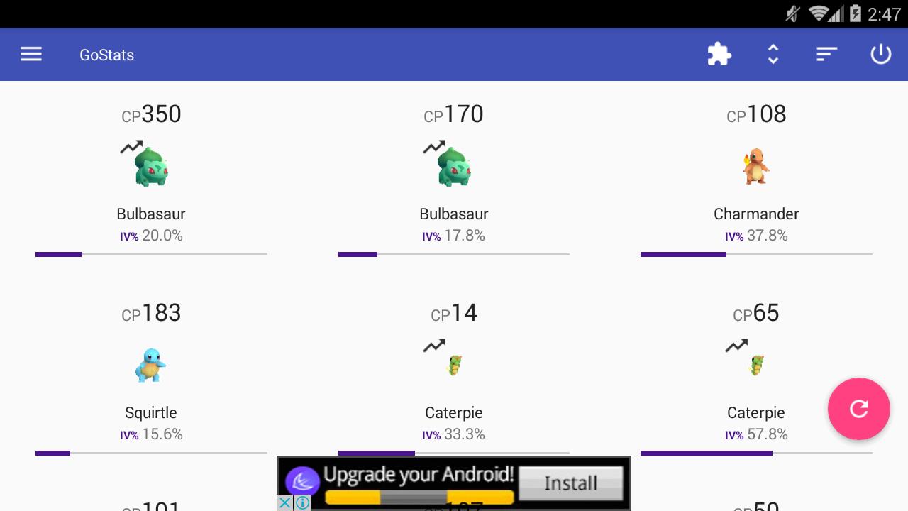 Pokémon GO Toolkit - Calcula o CP dos teus Pokémon antes da evolução