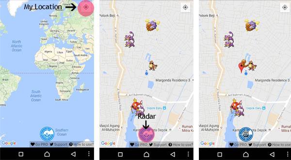 Pokewhere: radar e mapa mostram pokémons raros em Pokémon GO - Mobile Gamer