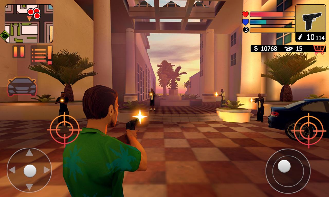 Miami Saints: game gratuito e OFFLINE lembra muito GTA Vice City - Mobile  Gamer