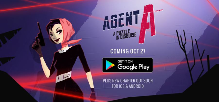 Jogo de aventura e agente secreto Agent A: A Puzzle in Disguise