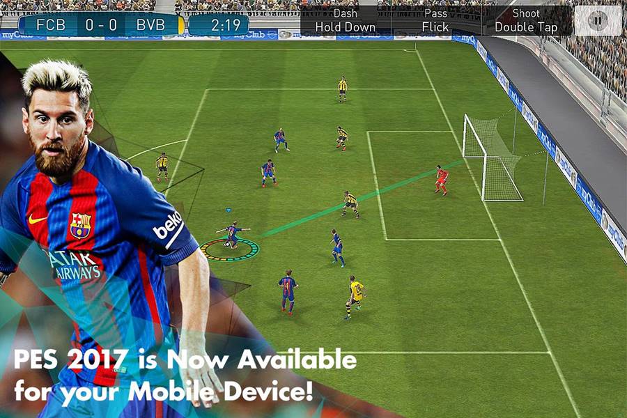 PES 2017 Mobile chega gratuito para seu smartphone