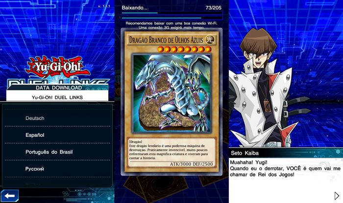 Dublagem (Português do Brasil) para o jogo Yu-Gi-Oh! Duel Links