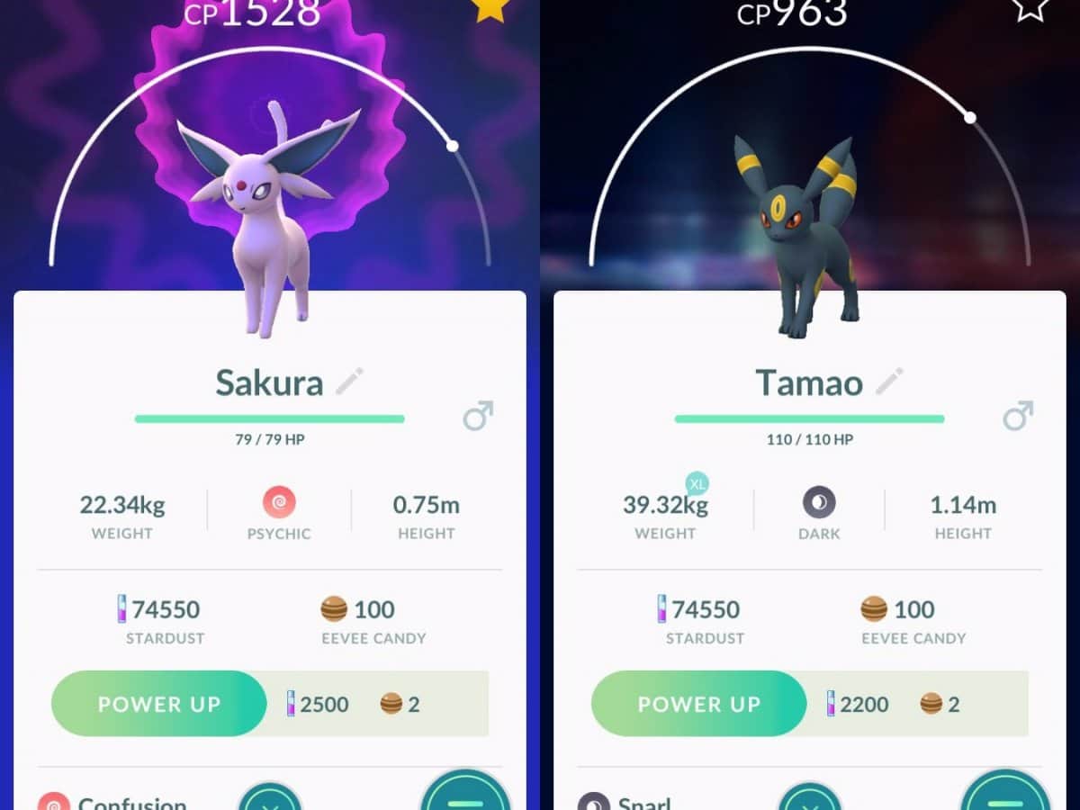 Truque para escolher evolução de Eevee em Pokémon Go