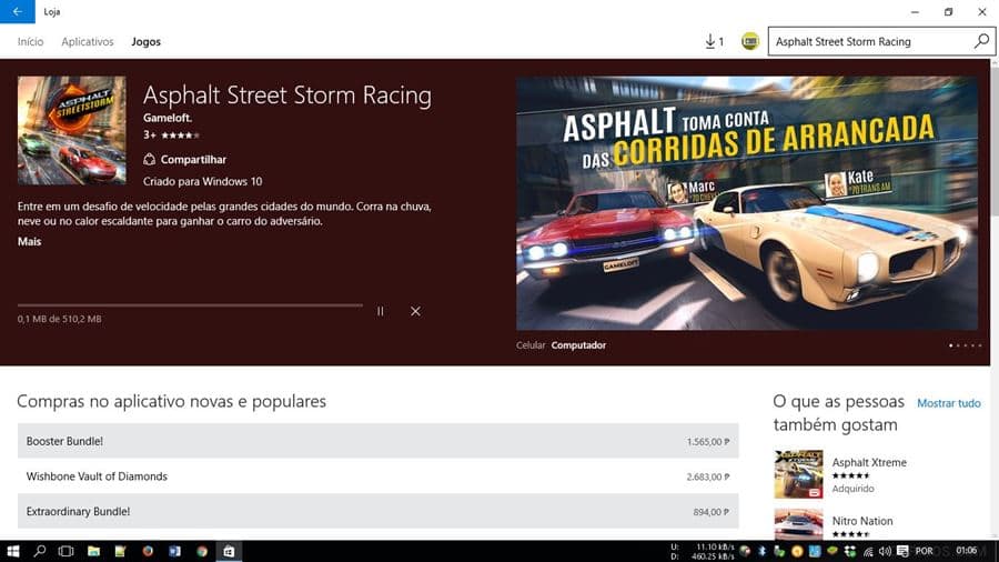 asphalt-street-storm-windows-10 Asphalt Street Storm: como baixar e testar o game no Windows 10