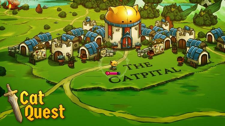 Cat Quest: a jornada épica do gatinho cavaleiro chega ao Android