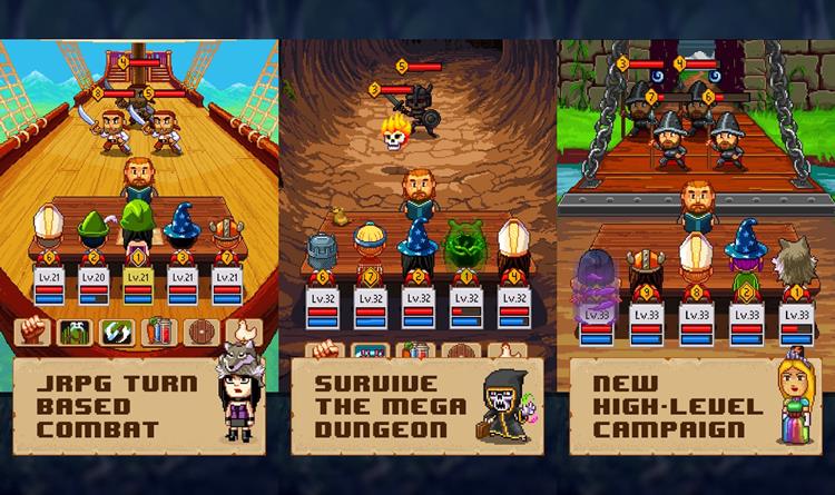 knights-of-pen-and-paper-2-android-ios-1 Knights of Pen and Paper 2 ganha versão gratuita no Android e iOS