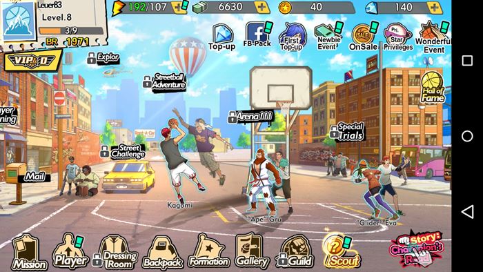 Streetball Hero: jogo de basquete com personagens de animes - Mobile Gamer