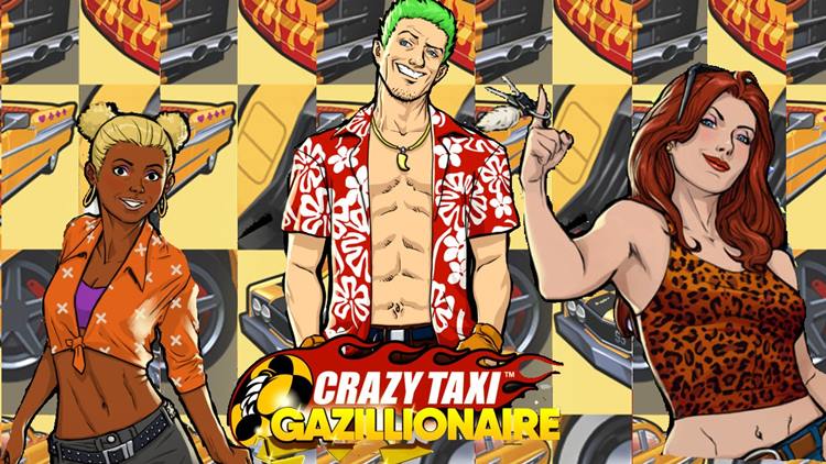 crazy-taxi-gazillionaire Vire o patrão de taxistas loucos em Crazy Taxi Gazillionaire