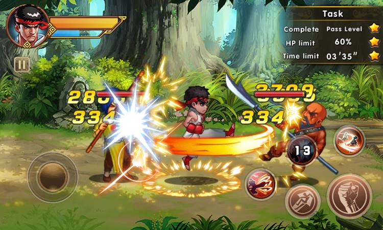 king-of-kungfu-street-fighter-android-2 King Of Kungfu:Street Fighting é um jogo offline para Android e iOS