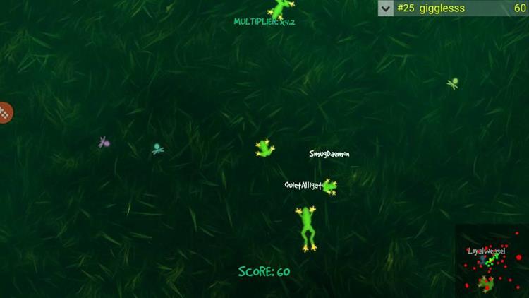 frogar-io-android Frogar.io é um jogo multiplayer no estilo "Agar.io", mas com os sapinhos