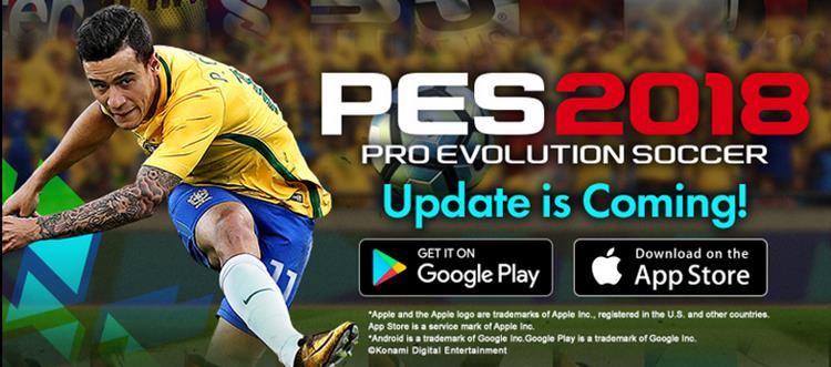 PES 2018 MOBILE OFICIAL MELHOR JOGO DE FUTEBOL PARA CELULAR 