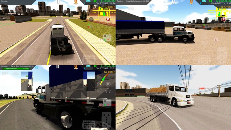 Novo Jogo de Caminhão Brasileiro para Celular - Heavy Truck Simulator 