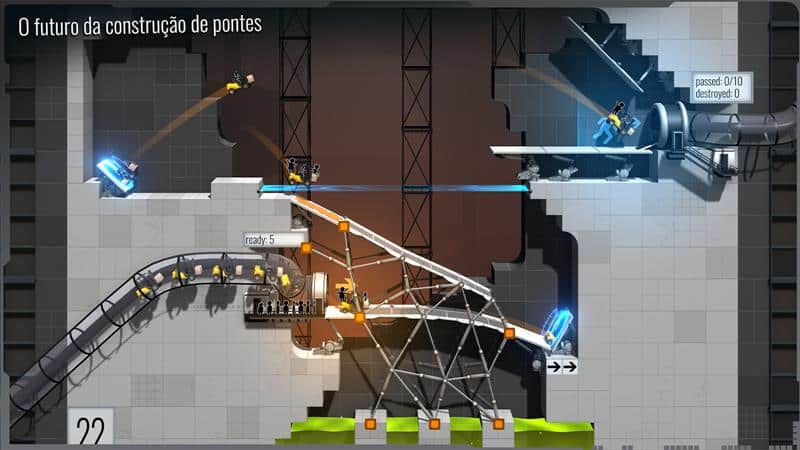 bridge-constructor-portal 25 Melhores Jogos do Google Play Pass - Parte 1