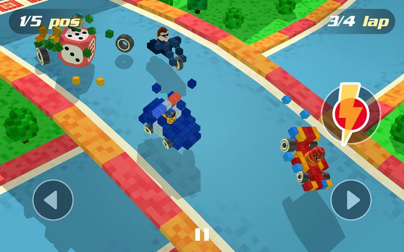 blocky-racing TOP 25 Melhores Jogos para iPhone e iPad Grátis de 2018 - Parte 1